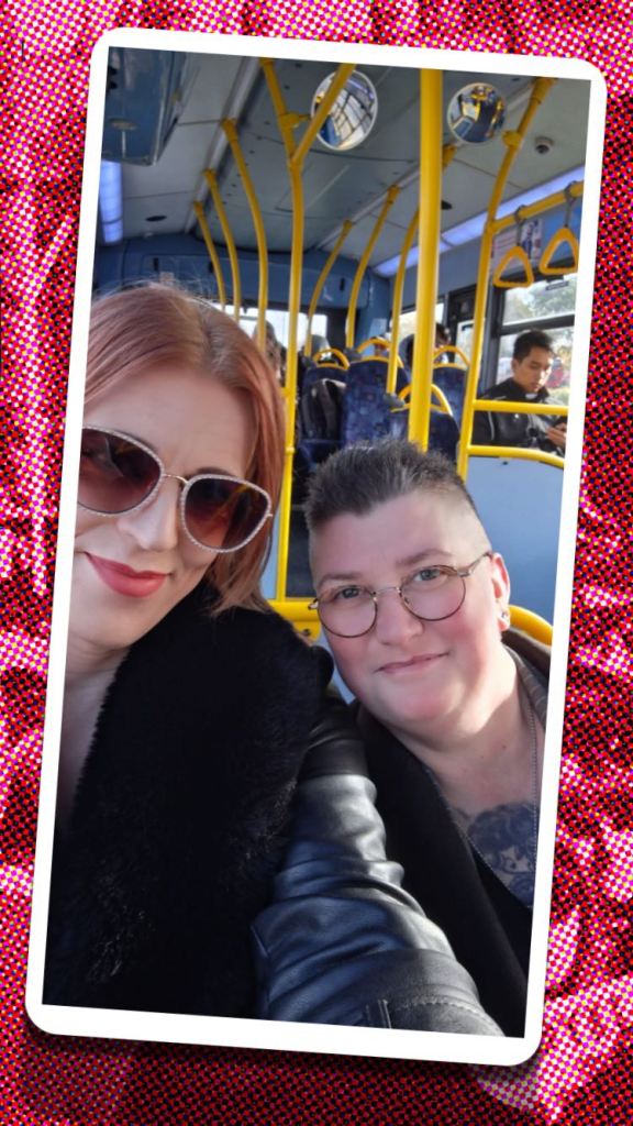 Amelia's Angels Dillon and Ami on their way to their first official date night
