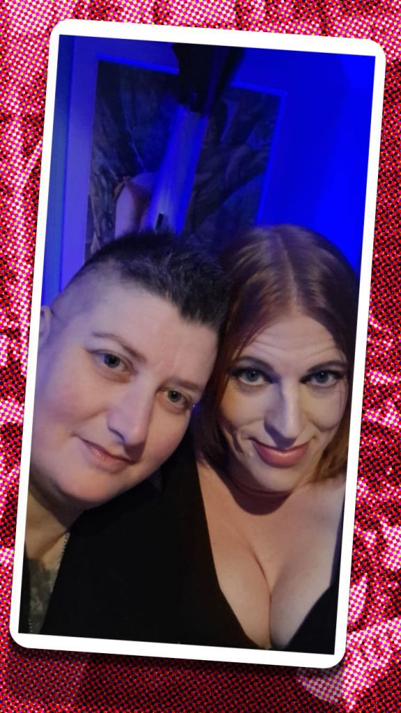Amelia's Angels Dillon and Ami share a personal photo together on their first date night with friends